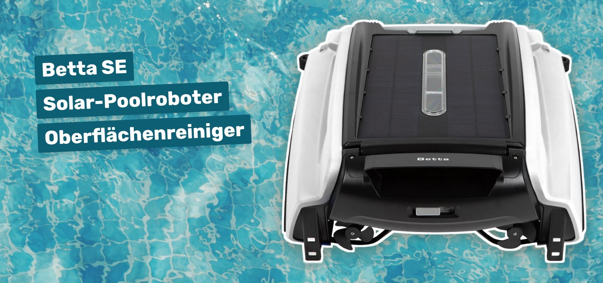 Betta SE Solar-Poolroboter Oberflächenreiniger