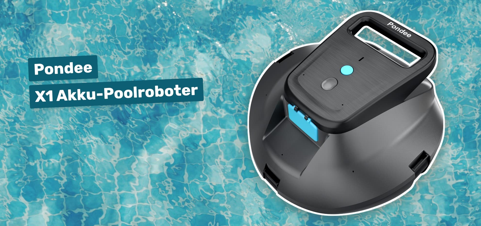 Pondee X1 Akku-Poolroboter